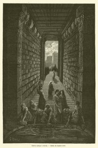 Ősi ciszterna Meridában alkotó: Gustave after Dore