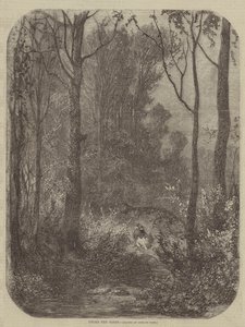 A fák alatt alkotó: Gustave after Dore