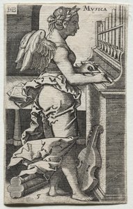 Musica alkotó: after Hans Sebald Beham