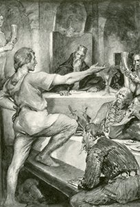 Beowulf gőgösen válaszol Hunferthnek