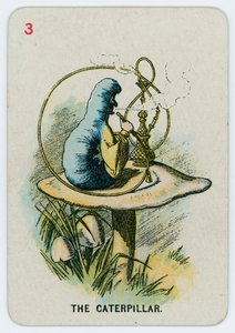 A hernyó alkotó: after John Tenniel