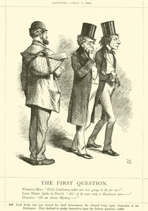 Az első kérdés alkotó: after John Tenniel