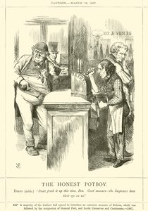A becsületes Potboy alkotó: after John Tenniel