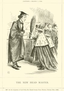 Az új vezető mester alkotó: after John Tenniel