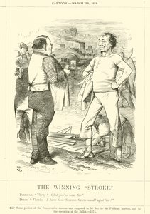 A nyerő ütés alkotó: after John Tenniel