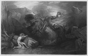 Apollo Killing the Python, a képről a Nemzeti Galériában