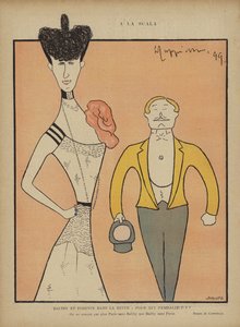 Balthy és Fordyce, illusztráció a Le Rire számára