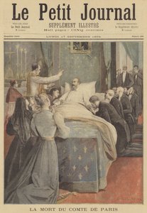Philippe herceg, párizsi gróf halála alkotó: after Lionel Royer