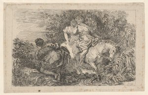 Cloelia repülése alkotó: after Livio Mehus Jean Honoré Fragonard