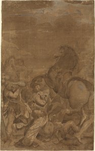 Szent Pál megtérése alkotó: after Lodovico Carracci