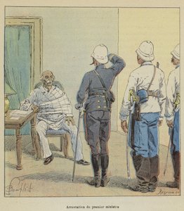 A miniszterelnök letartóztatása alkotó: after Louis Charles Bombled