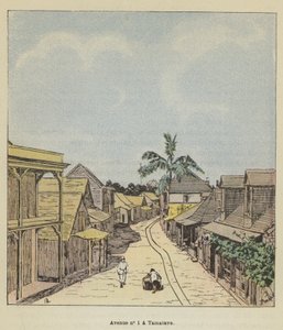 Avenue no 1 a Tamatave alkotó: after Louis Charles Bombled