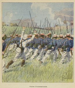Harc dAntanamitarana alkotó: after Louis Charles Bombled