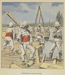 Építőipari dun pont sur lIkopa alkotó: after Louis Charles Bombled