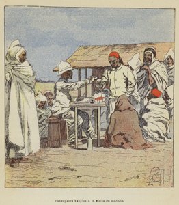 Kabil szállítószalagok az orvos látogatásán alkotó: after Louis Charles Bombled