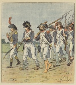Denument de larmee dItalie alkotó: after Louis Charles Bombled