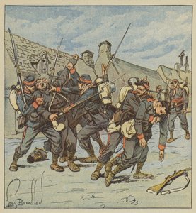 Episode de Lenlevement de Faverolles alkotó: after Louis Charles Bombled