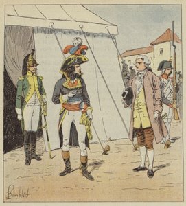 Túl késő mondta a fővezér, és elővette az óráját. alkotó: after Louis Charles Bombled