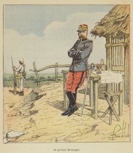 Metzinger tábornok alkotó: after Louis Charles Bombled
