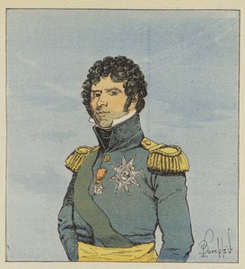 Bernadotte marsall alkotó: after Louis Charles Bombled