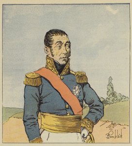 Grouchy marsall alkotó: after Louis Charles Bombled