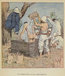 Lefebvre fürdőkádként használt autók alkotó: after Louis Charles Bombled