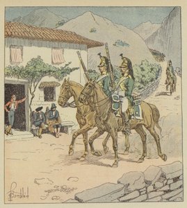 Csapataim már Spanyolországon belül voltak alkotó: after Louis Charles Bombled