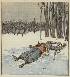 Egy török ​​hősi halála alkotó: after Louis Charles Bombled