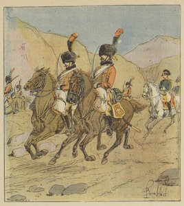 Napóleon váratlanul elhagyja Spanyolországot alkotó: after Louis Charles Bombled