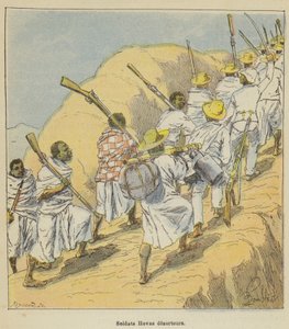 Dezerter Hovas katonák alkotó: after Louis Charles Bombled