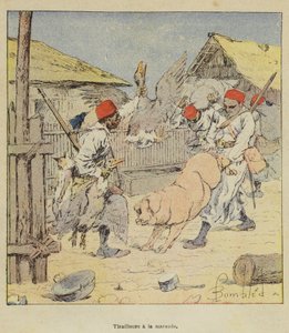 Fosztogatók alkotó: after Louis Charles Bombled