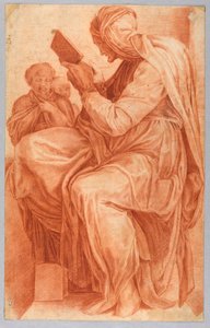 A perzsa Szibilla alkotó: after Michelangelo Buonarroti