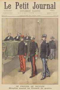 Alfred Dreyfus második hadbírósága elé állította Rennes-ben