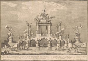 Az 1755-ös Prima Macchina Kína számára: Diadalhíd herculaneumi régiségekkel