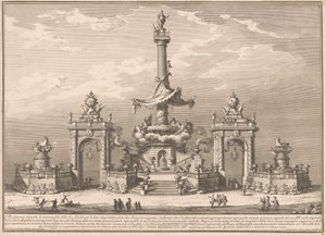 A Seconda Macchina Kína számára 1752: Az istenek lakomája a casertai Villa Carl