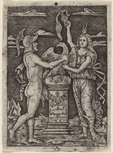 Sas felszentelése alkotó: after Peregrino da Cesena