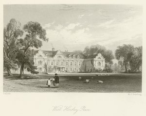 West Horsley Place alkotó: after Thomas Allom