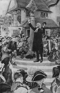 John Wesley prédikál