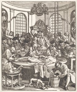 A kegyetlenség jutalma alkotó: after William Hogarth John Bell
