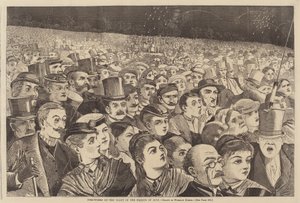 Tűzijáték július negyedike éjszakáján alkotó: Winslow Homer