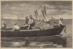 Gloucester kikötője alkotó: Winslow Homer