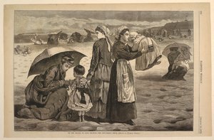 A strandon a Long Branch-ben – A Gyermekóra alkotó: Winslow Homer