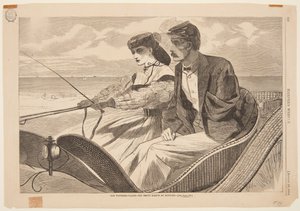 Öntözőhelyeink – Az üres hüvely Newportban alkotó: Winslow Homer