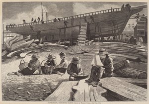 Hajóépítés, Gloucester kikötője