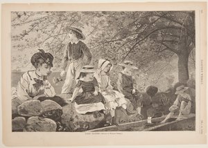 Tavaszi virágok alkotó: Winslow Homer