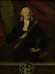 Mattheus de Haan, Holland Kelet-India főkormányzójának portréja