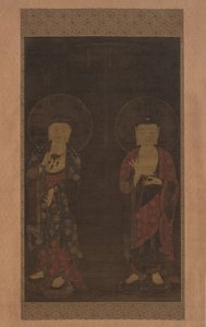 Amitabha és Kshitigarba alkotó: anonymous 