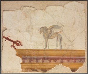 Griffin Atop Entablature alkotó: anonymous 