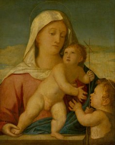 Szlovák: Madonna és gyermeke Keresztelő Szent Jánossal Madonna és gyermeke Keresztelő Szent Jánossal alkotó: anonymous 