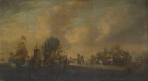 A Downs-i csata, 1639. október 21. alkotó: anonymous 
